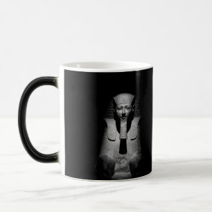 Caneca Mágica Faraó rei preto e branco