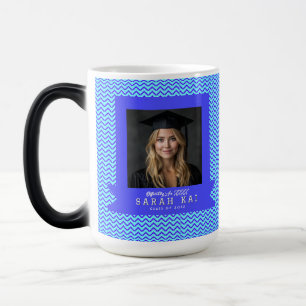 Caneca Mágica Farmacêutico Certificado com Impressão Abstrata em