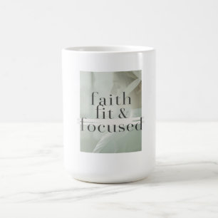 Caneca Mágica Fé Saudável e Focada – Estilo de Vida Fitness Cris