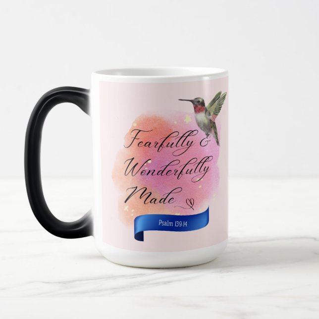 Caneca Mágica Feito com Temor e Maravilha (Esquerda)