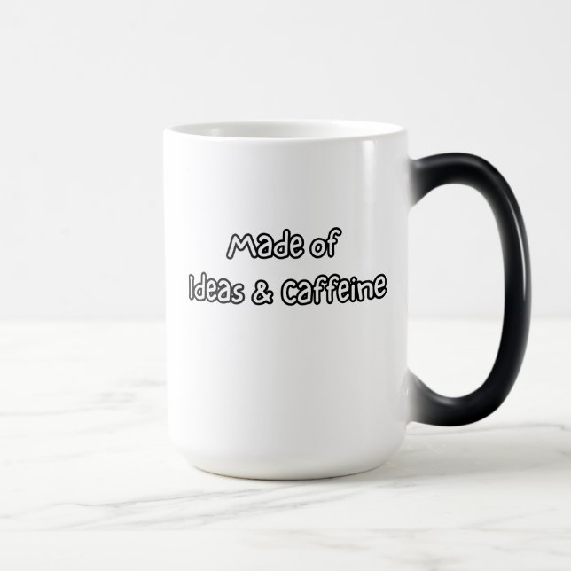 Caneca Mágica feito de ideias e cafeína (Direita)
