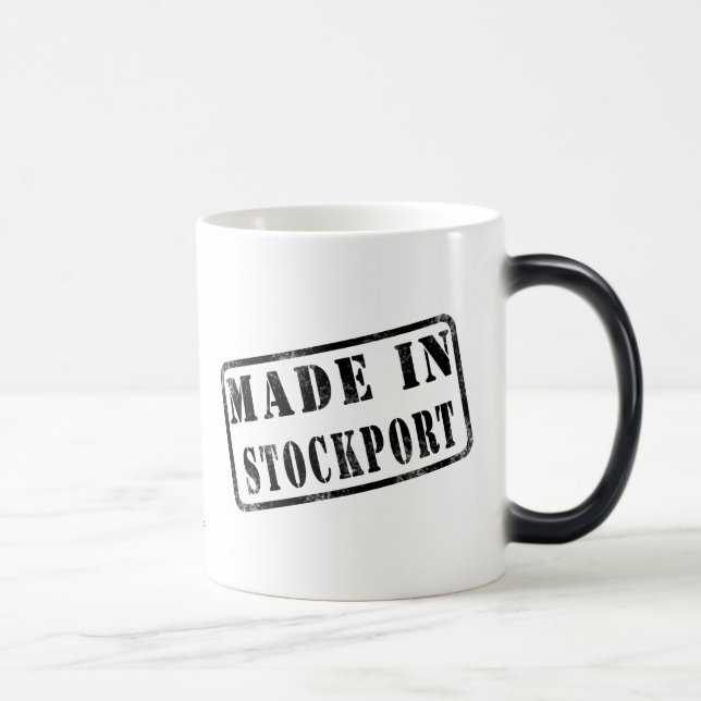 Caneca Mágica Feito em Stockport (Direita)