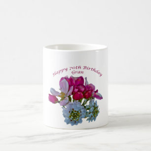 Caneca Mágica Feliz 70 anos Vovó