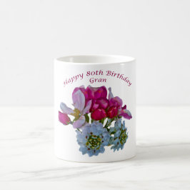Caneca Mágica Feliz aniversário de 80 anos -Avó