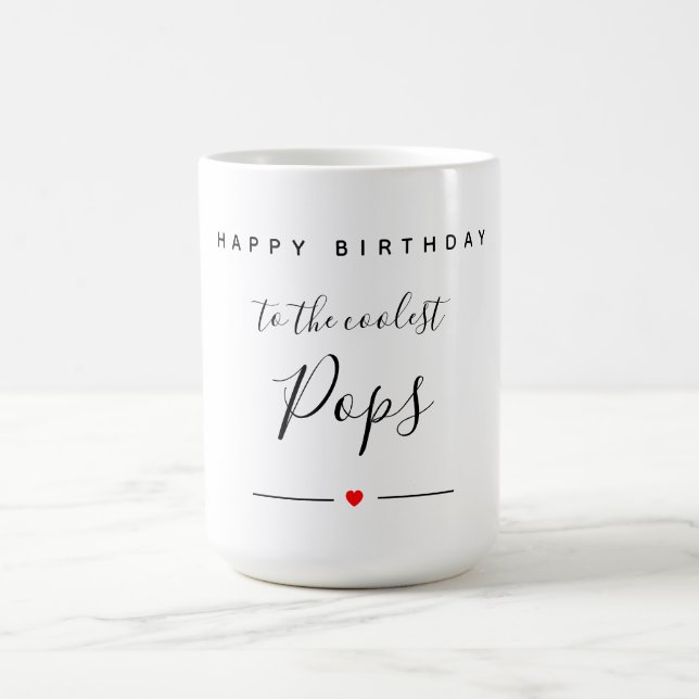 Caneca Mágica feliz aniversário para pop mais legais (Center)