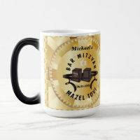 Feliz Bar Mitzvah 20XX Dourado Personalizado