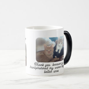 Caneca Mágica Feliz Dia Meow, Amantes de Gatos