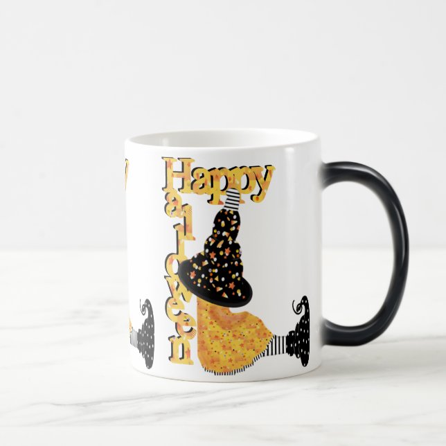 Caneca Mágica Feliz Halloween Gifts Mug (Direita)