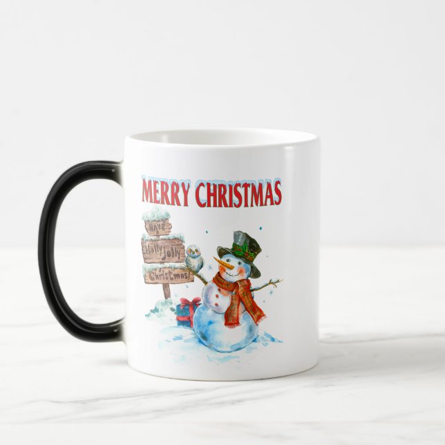 Caneca Mágica Feliz Natal (Esquerda)