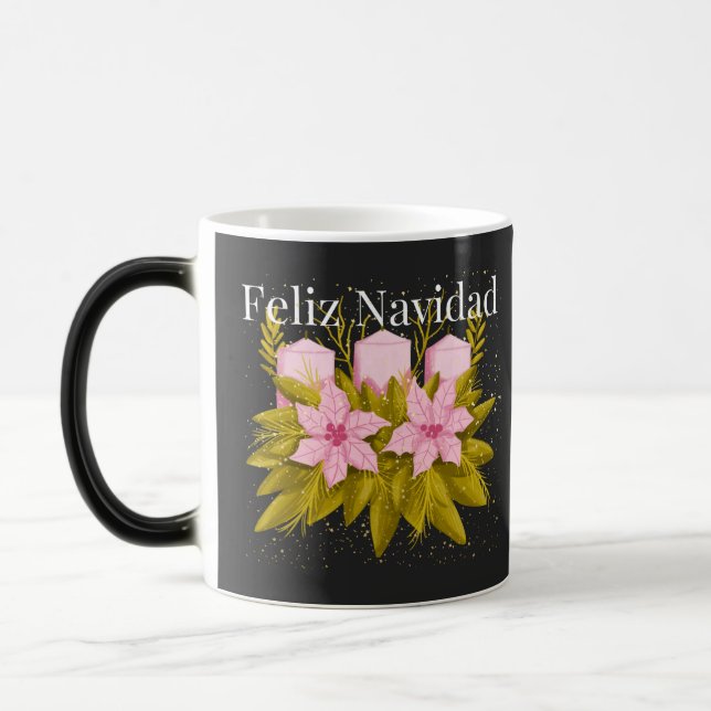 CANECA MÁGICA FELIZ NATAL (Esquerda)