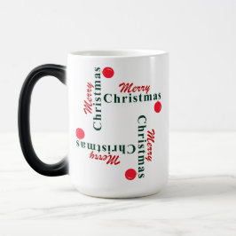 Caneca Mágica Feliz Natal e Ornamento de Portas
