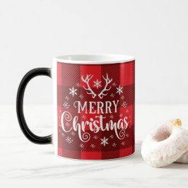 Caneca Mágica Feliz Natal Flocos de Neve, Feliz ano novo