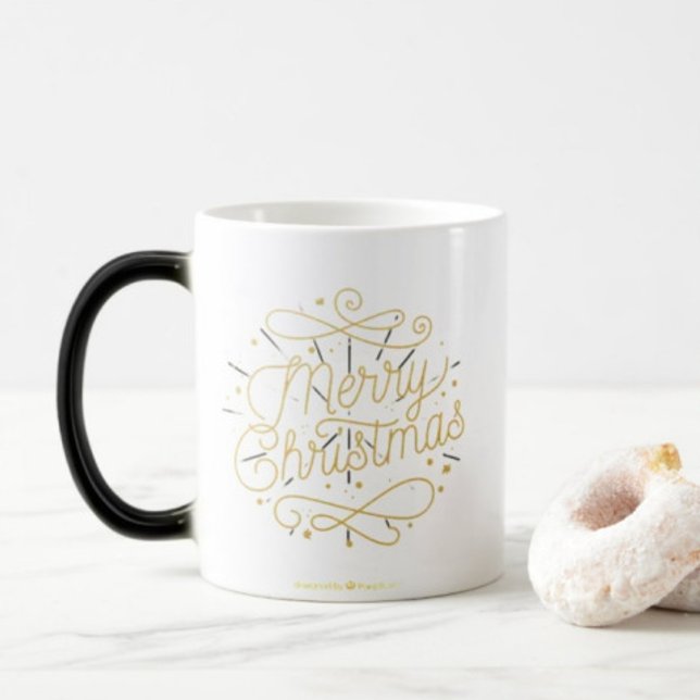 Caneca Mágica Feliz Natal Impresso Mug (Criador carregado)