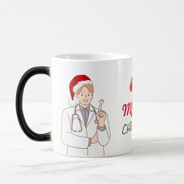 Caneca Mágica Feliz Natal Projeto de Férias de Apreciação ao Dou (Esquerda)