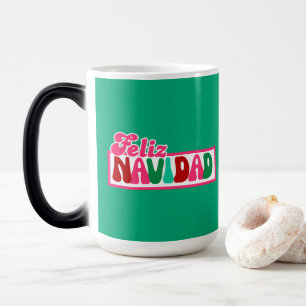 Caneca Mágica Feliz Navidad - Morphing