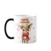 Festivo De Natal-Cute Reindeer-Mug