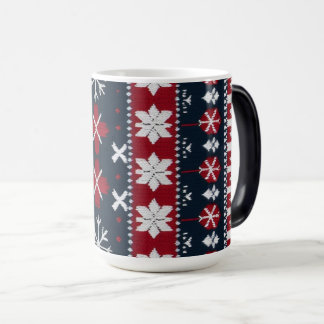 Caneca Mágica Festivo Estilo Nórdico Café Mug
