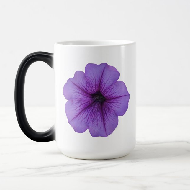 Caneca Mágica Flor de Petunia Roxo (Esquerda)