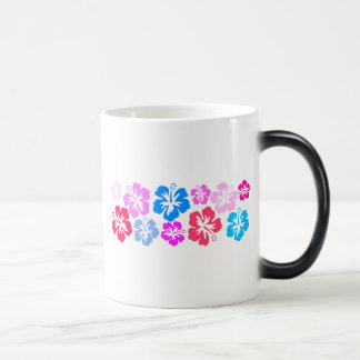 Caneca Mágica Floral e rosa
