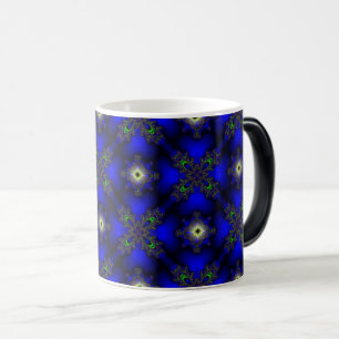 Caneca Mágica Flores de Artdeco em Mug de Estilo Retroativo