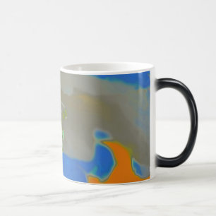 Caneca Mágica Flores de maçã claro b/o/g