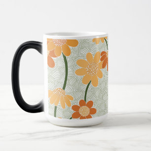Caneca Mágica Flores retrorreflectoras bonito mudas na década de