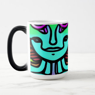 Caneca Mágica Fódelo da face da alienígena
