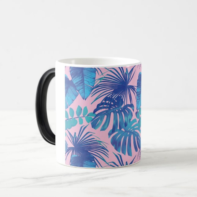 Caneca Mágica Folhas (Frente Esquerda)