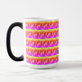 Caneca Mágica Folhas multicolores design