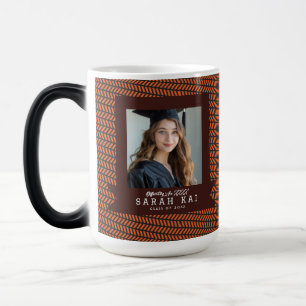 Caneca Mágica Formatura de Impressão Geométrica Elegante