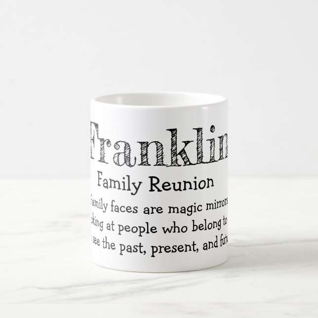 Caneca Mágica Franklin Family Reunion Coffee Mug (Centro)