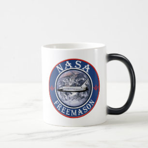 Caneca Mágica Freemason da NASA
