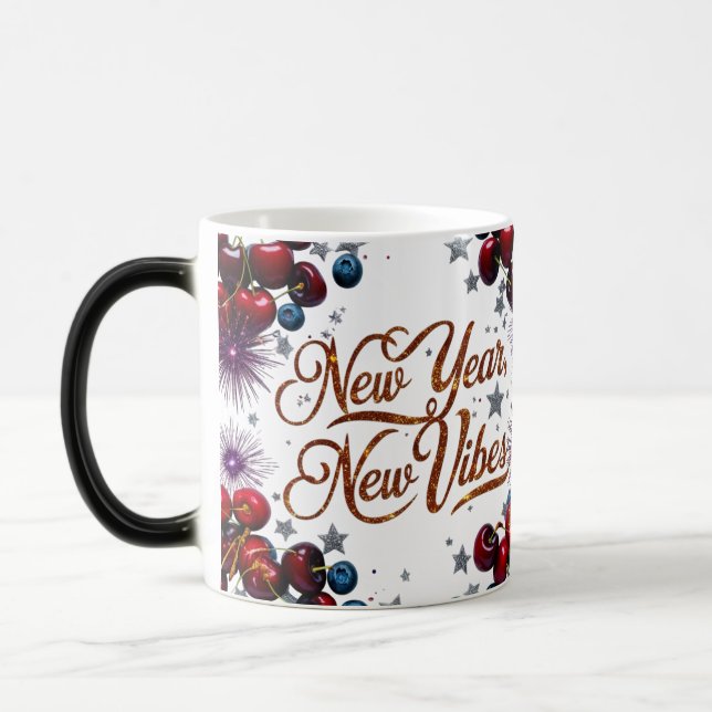 Caneca Mágica Fruity Fiesta Cherry Blueberry "New Year, New Vibe (Esquerda)