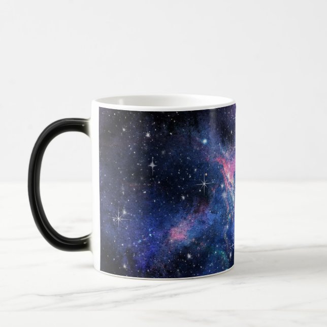 Caneca Mágica Galáxia, Universo, Estrelas, Padrão de Oferta Espa (Esquerda)