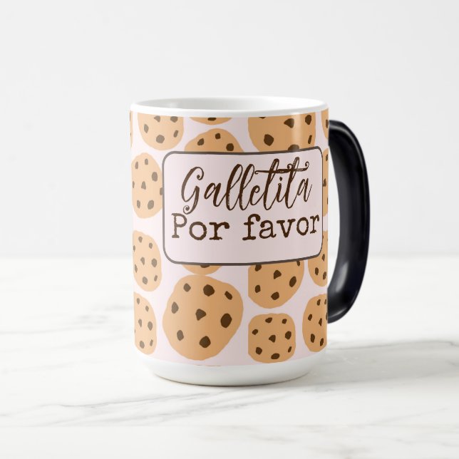Caneca Mágica Galletita Porfavor Latte Mug (Frente Esquerda)