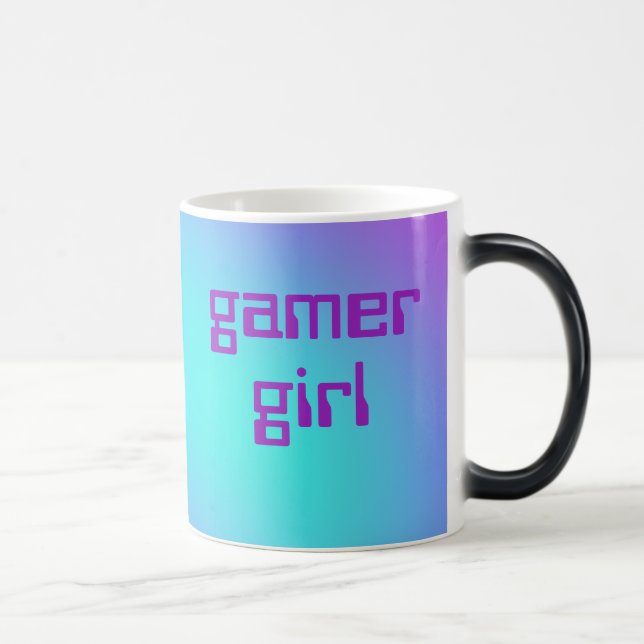 Caneca Mágica Gamer Girl Magic Mug (Direita)