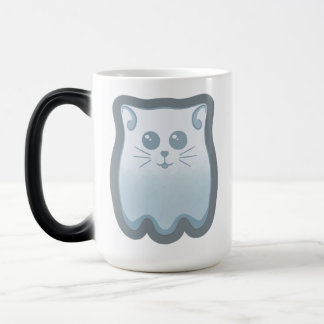 Caneca Mágica Gatinho fantasma