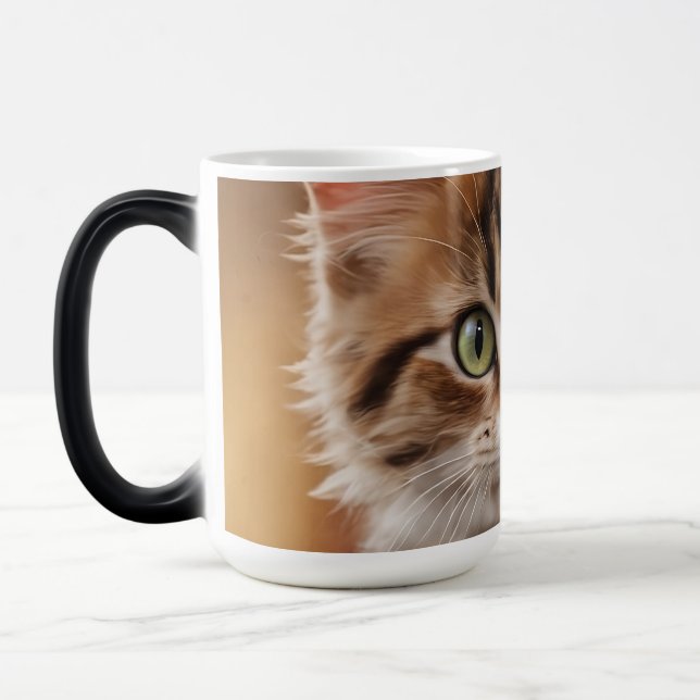 Caneca Mágica Gatinho Gato (Esquerda)