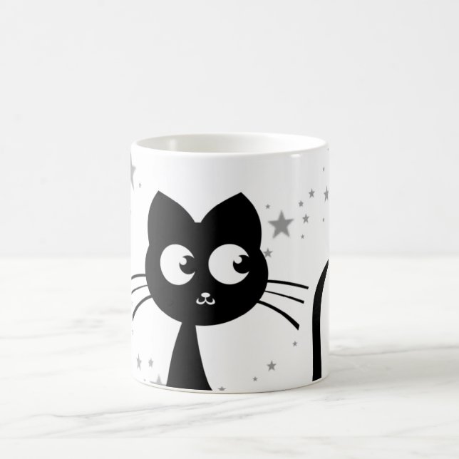 Caneca Mágica Gatinho Kuro White (Centro)