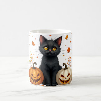 Caneca Mágica gato abóbora