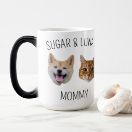 Caneca Mágica Gato de Cachorro Personalizado com Cara de Mug, pr