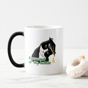 Caneca Mágica Gato de Graduação