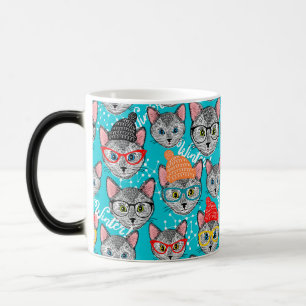 Caneca Mágica Gato no chapéu