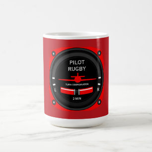 Caneca Mágica Geek de aviação piloto