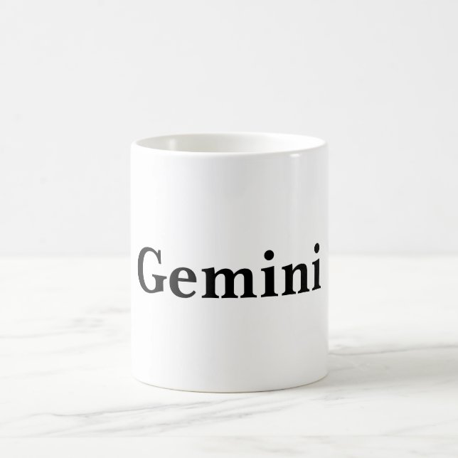 Caneca Mágica Gemini Third Zodiac Sign Mug (Centro)