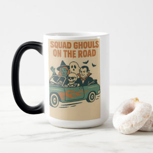 Caneca Mágica Ghouls Esquadrão Cruzando ao Estilo
