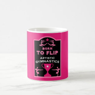 Caneca Mágica Ginástica Artística Feminina e para Meninas