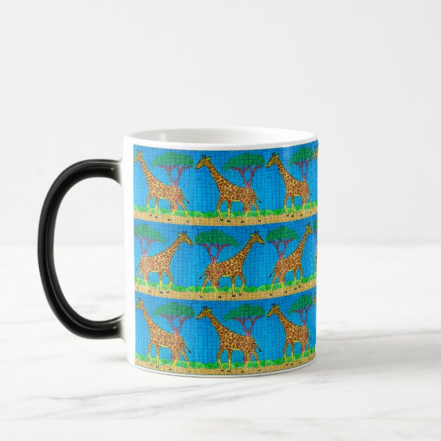 Caneca Mágica Girafa - Morphing Mug (Esquerda)