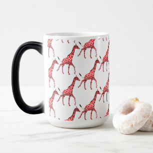 Caneca Mágica Girafas Românticas Doce
