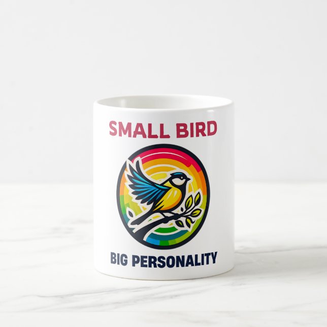 Caneca Mágica Glória do Excelente Tit Bird (Centro)
